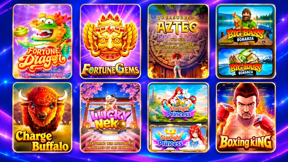 Jogos em alta no APP WIN44